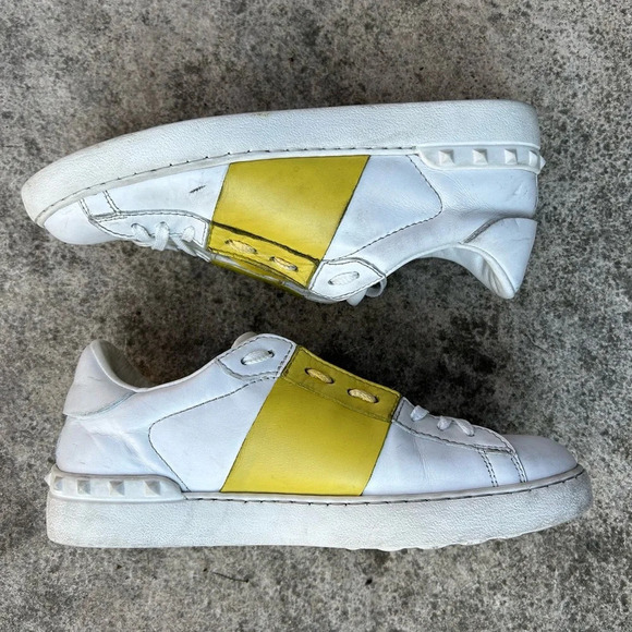 Valentino Garavani Open Rockstud low-top  sneakers, size 41 - Picture 7 of 14